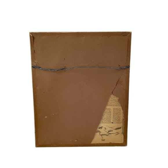 Antique Framed Victorian French Lady signed H GFramed Antique Portrait Lithograp - Picture 6 of 8